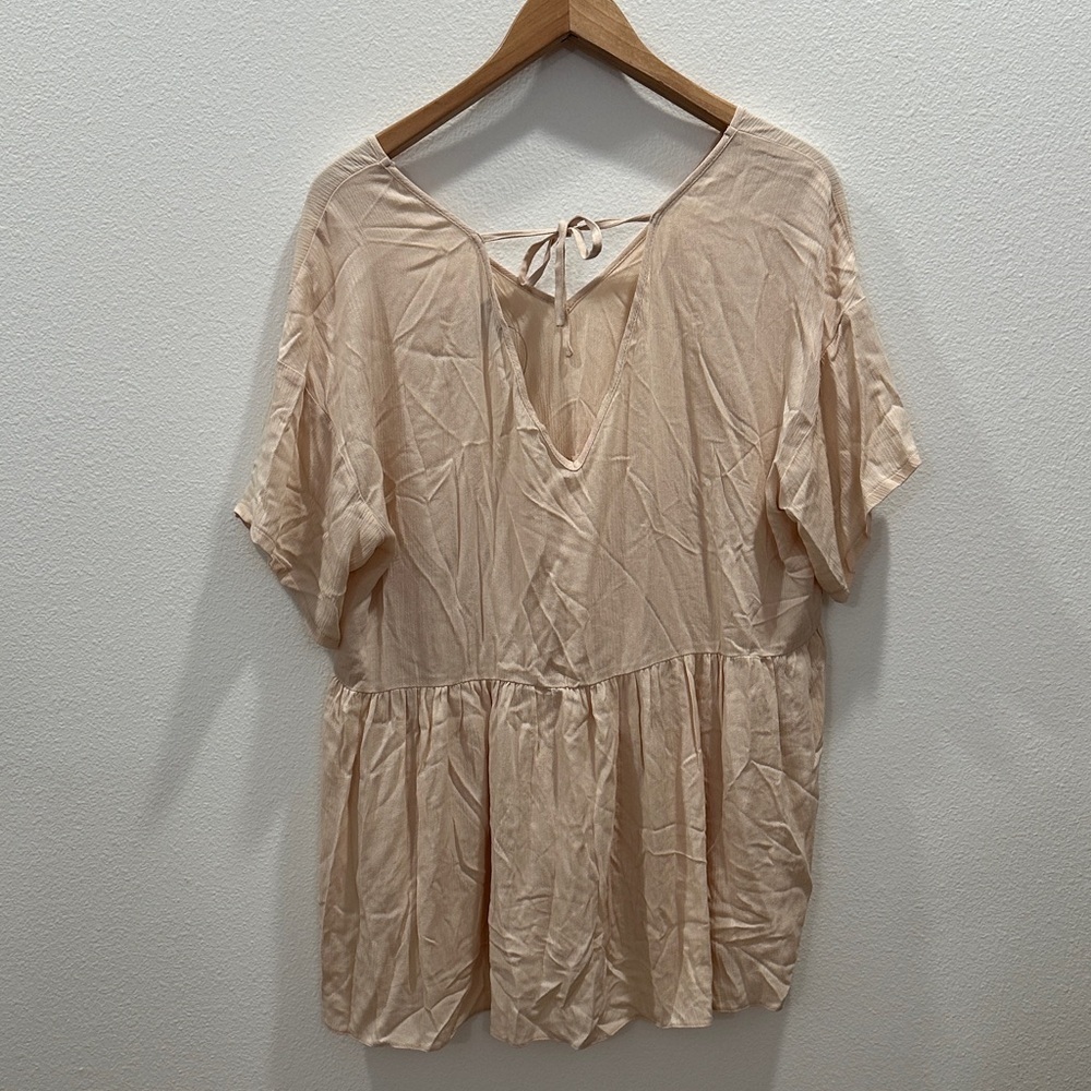 ASOS Maternity size 10 Blush blouse Top Spring NWT large pregnancy new - Picture 3 of 3